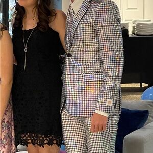 Metallic Discoballer suit by Opposuits boys size 16